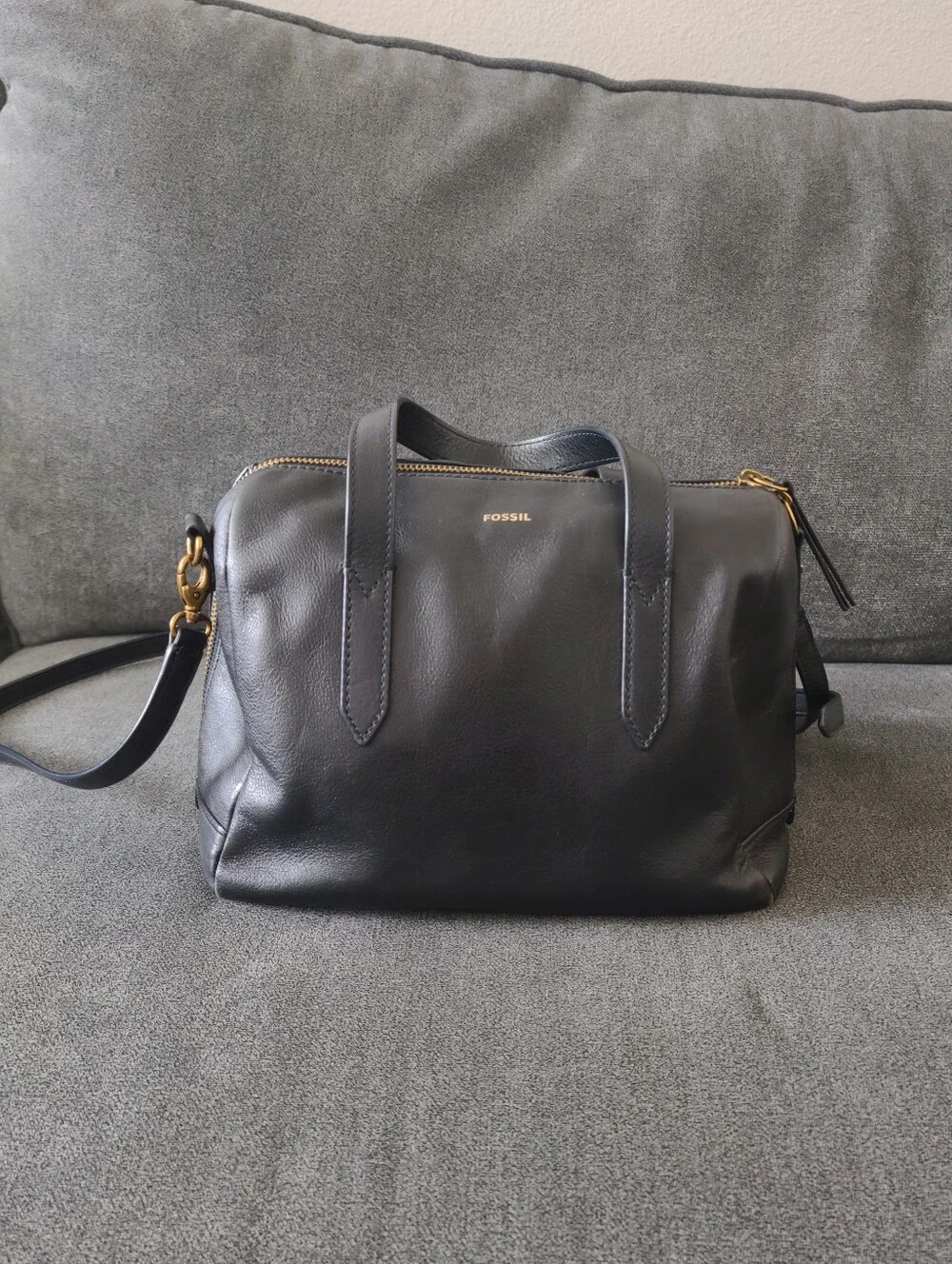 Fossil sydney satchel